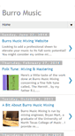 Mobile Screenshot of burromusic.com